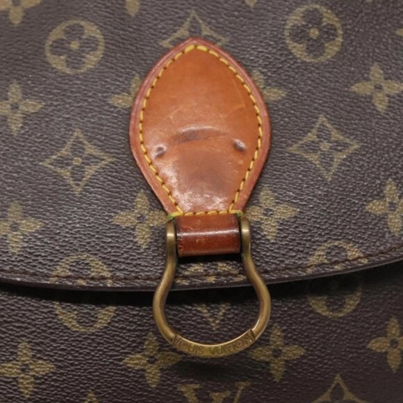 LOUIS VUITTON Monogram Saint Cloud GM Shoulder Bag M51242 LV Auth 140052 - Picture 11 of 15